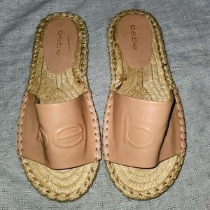 BeBe Espadrille Slides